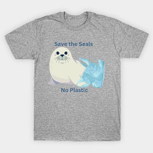 Save the Seals No plastic T-Shirt